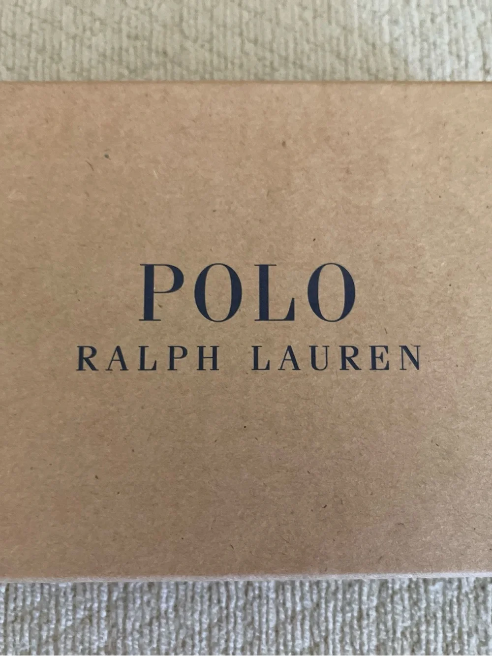 Polo Ralph Lauren Brown Leather Preppy Bear Bifold Wallet